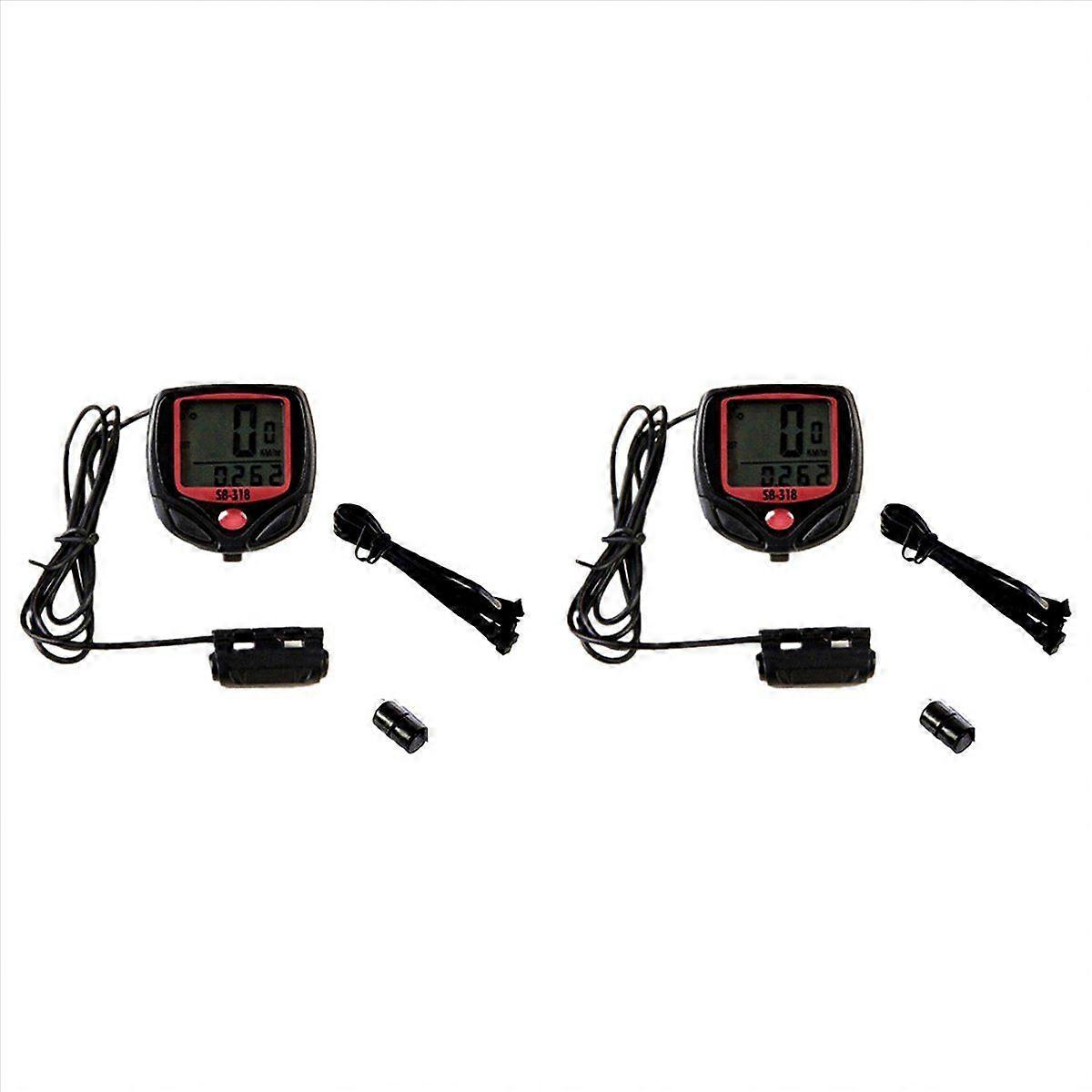 Waterproof Bike Computer Bicycle Meter Odometer Wired Stopwatch