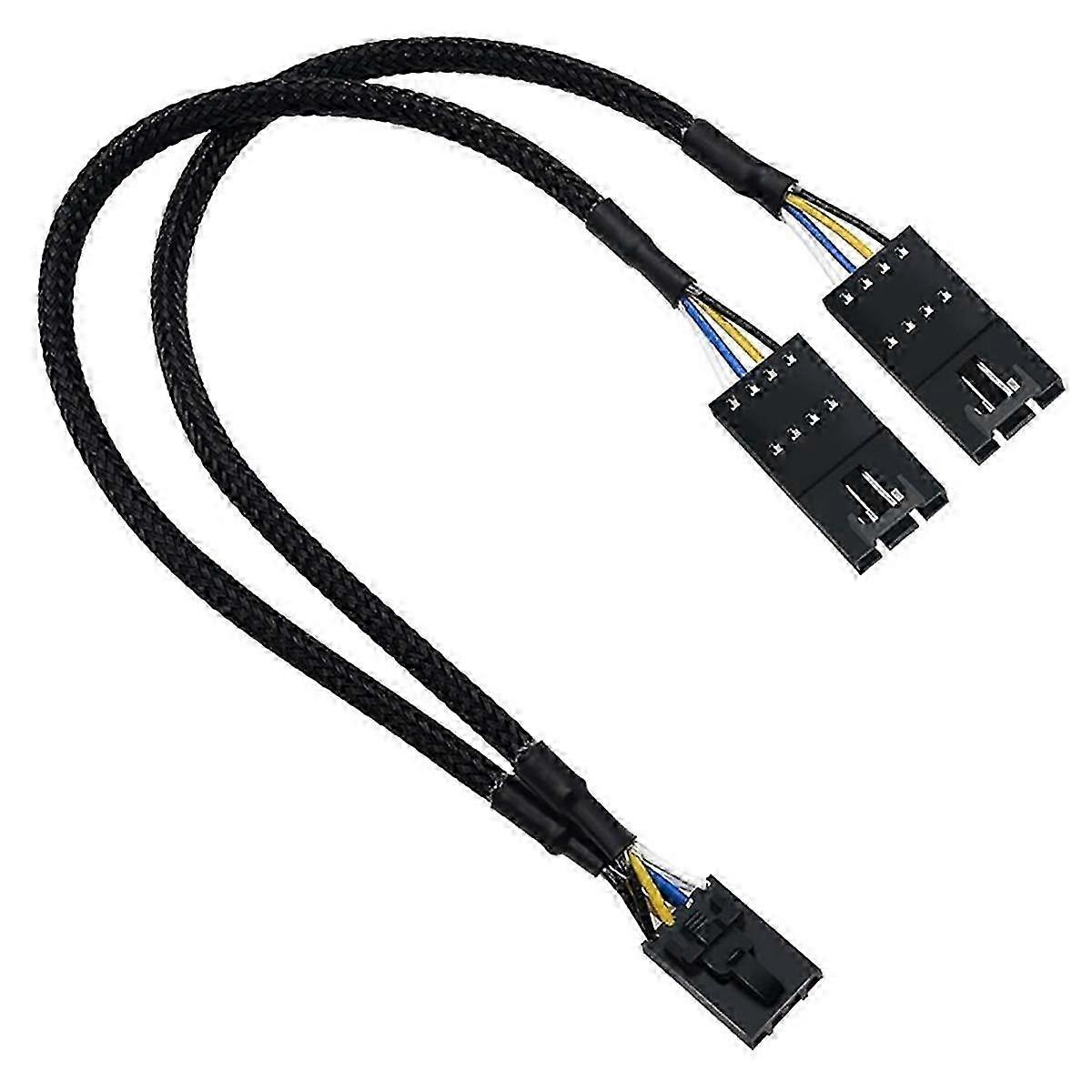 RGB Splitter for RGB HUB, Lighting Node Core and ICUE Commander CORE XT 4 Pin Male to Female Fan ExEdition 1028