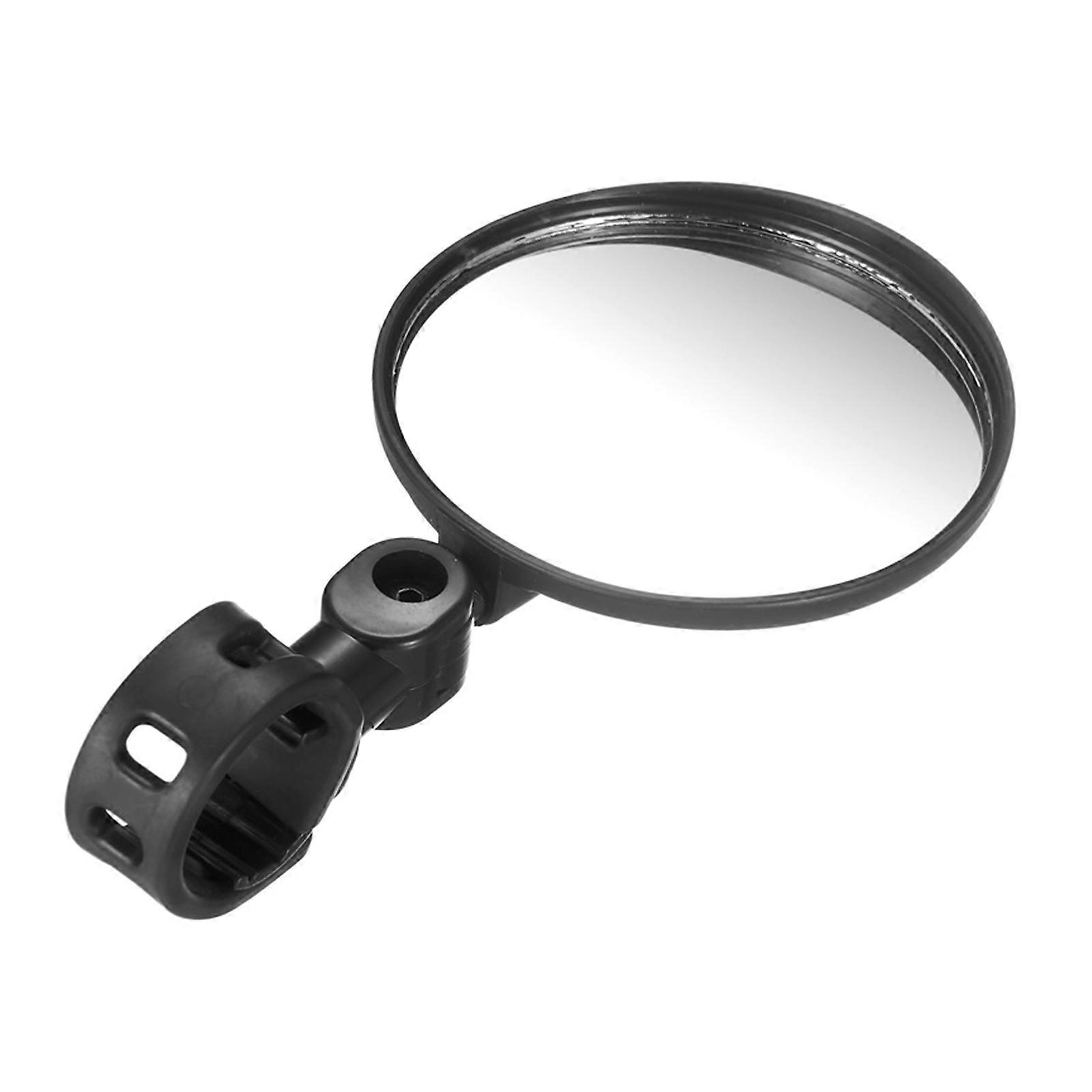 Adjustable Bike Bicycles Rear View Mirror Wide Angle Convex Lens For Enhanced Safety Visibility 360 Degree Rotation Multicolor