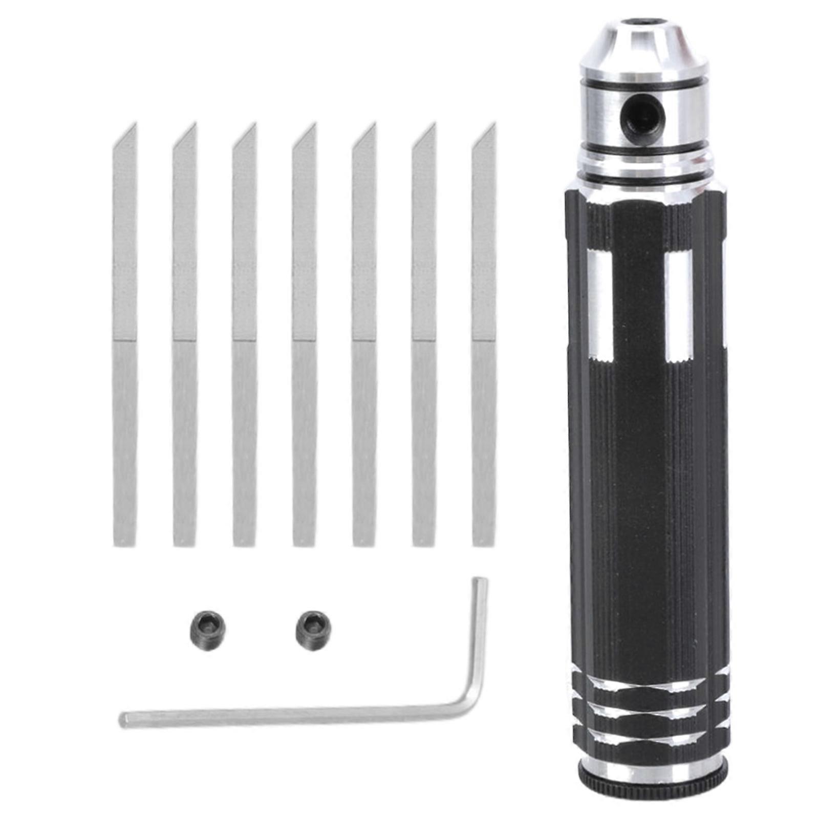 Model Scriber Tool Set Handheld Engraving Tool Metal Cutting Tool High Precisions Scriber for Accurate Carving & Crafting Multicolor