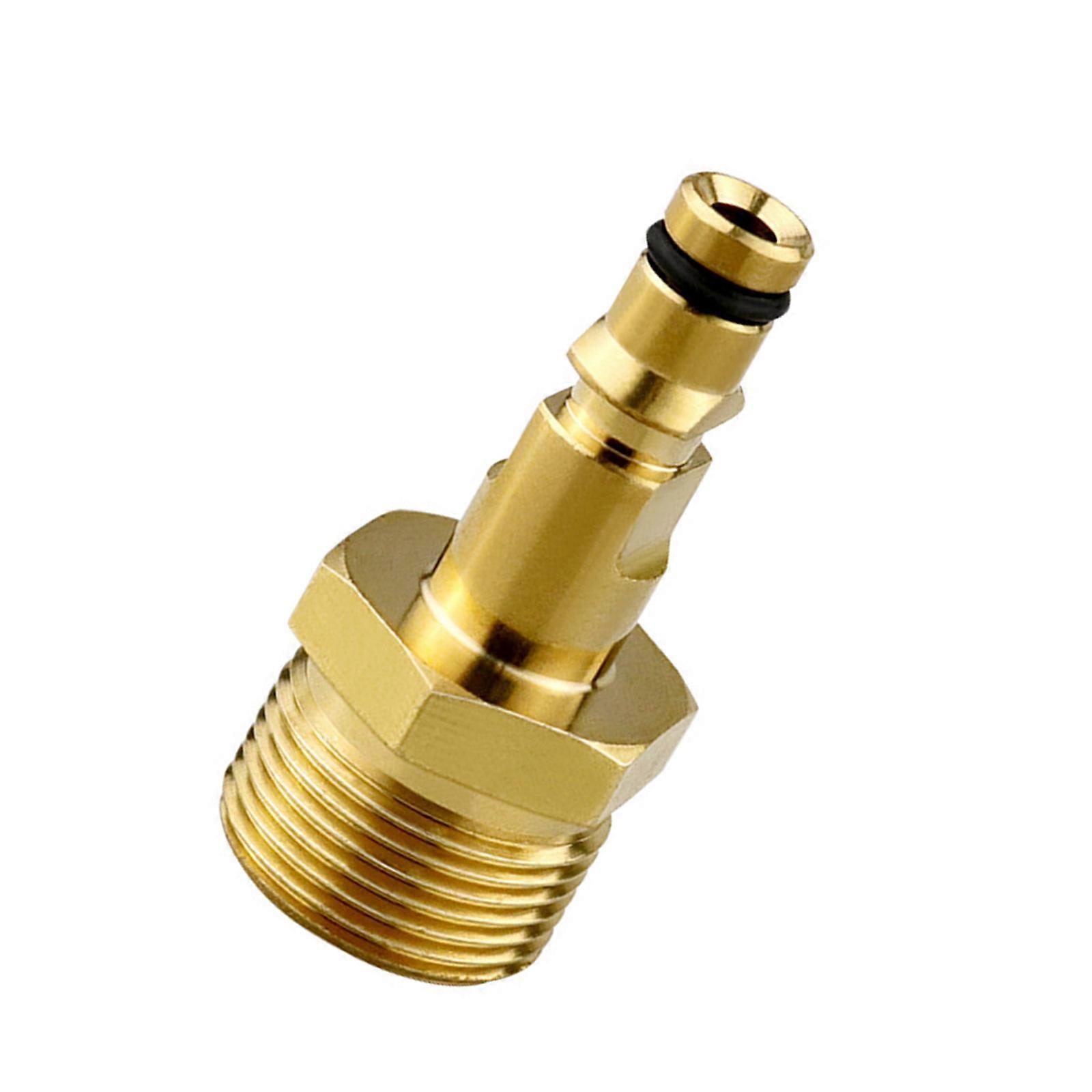 Robusts Brass Highly Pressure Cleaning Machine Connectors, Quickly Connect Fittings Adapter Compatible for Washer Multicolor
