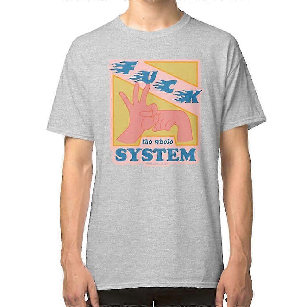 F*ck The System - The Peach Fuzz T-shirt