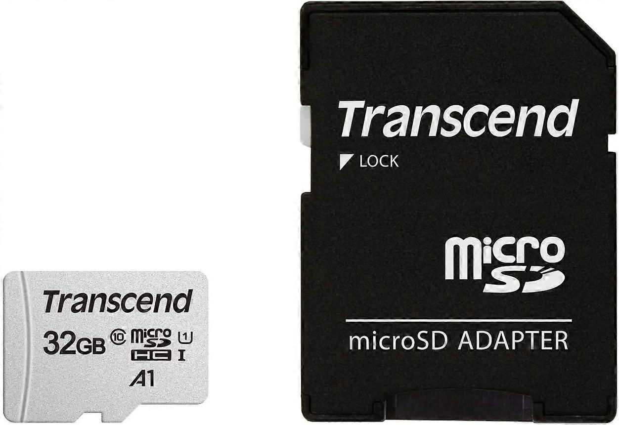 32GB MicroSDXC/SDHC 300S Memory Card TS32GUSD300S-AE
