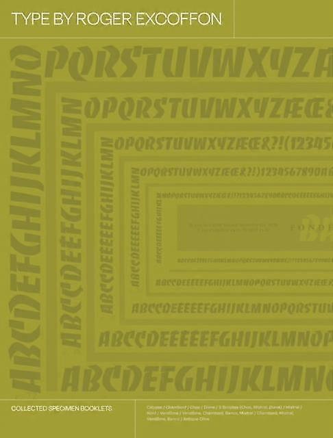 Type By Roger Excoffon Hardback Book