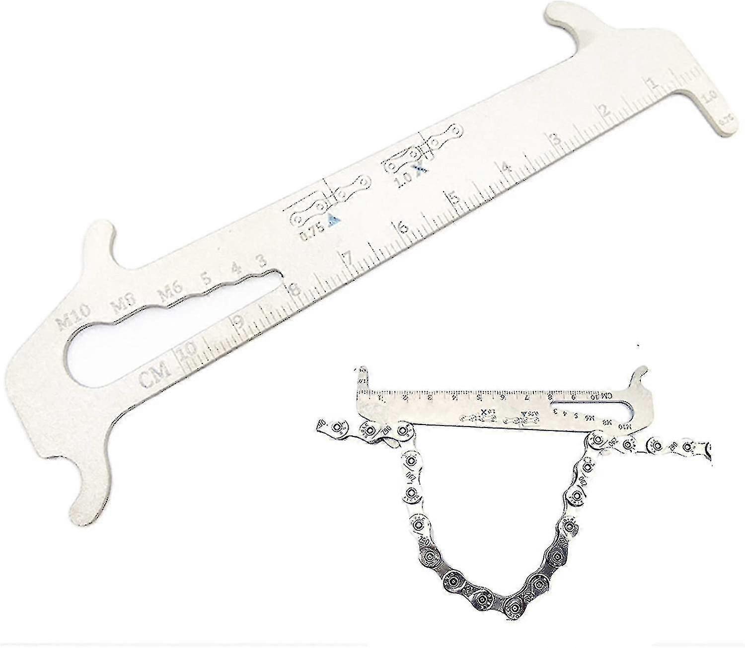 Bicycle Chain Tool Indicator Wear Tester Bicycle Chain Bike Chain Gauge Bicycle