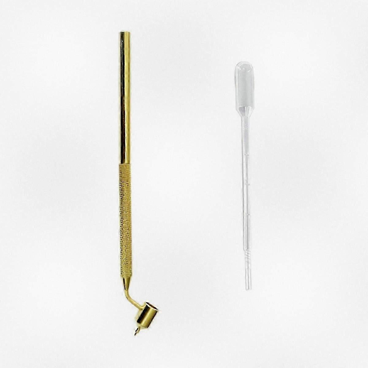 0.5mm Fine Line Sketch Pen with Slanted Tip, Fluid Ink Artist Drawing Tool, Portable Aluminum Fineliner for Painting and Design