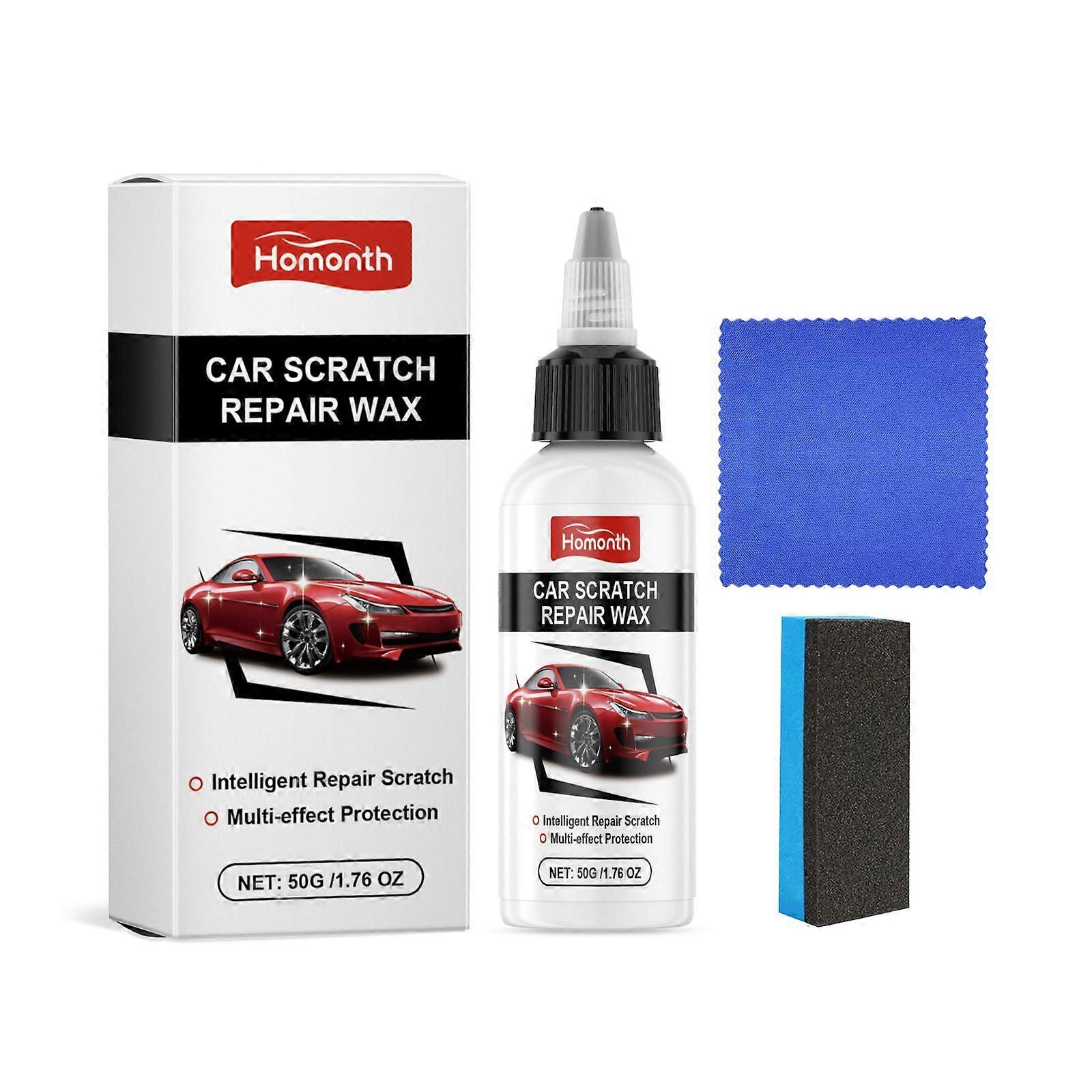 Homonth Car Scratch Care Cream, Decontamination Clean Polishing Car Scratch Reconditioning Beauty Care Cream