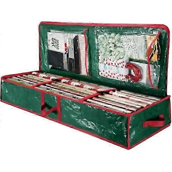 Storage Bag for Christmas Gift Wrapping Paper and Christmas Decorations, Large Capacity