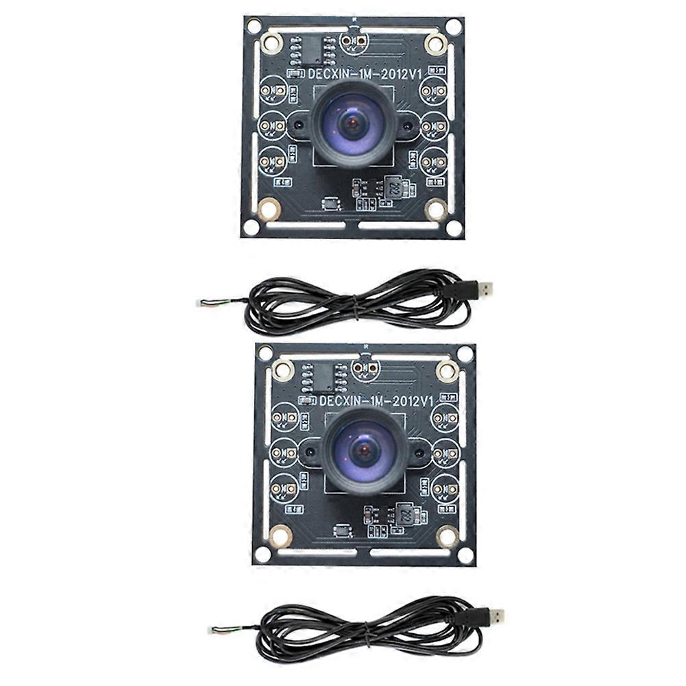 2PCS 100 Degree Camera Module OV9732 1MP 1280x720 30fps Camera Module