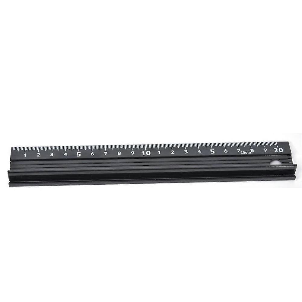 Cutting Ruler L Type Aluminum Alloy Measuring Tool Hardware Accessory for Length Measurement(L Type 
