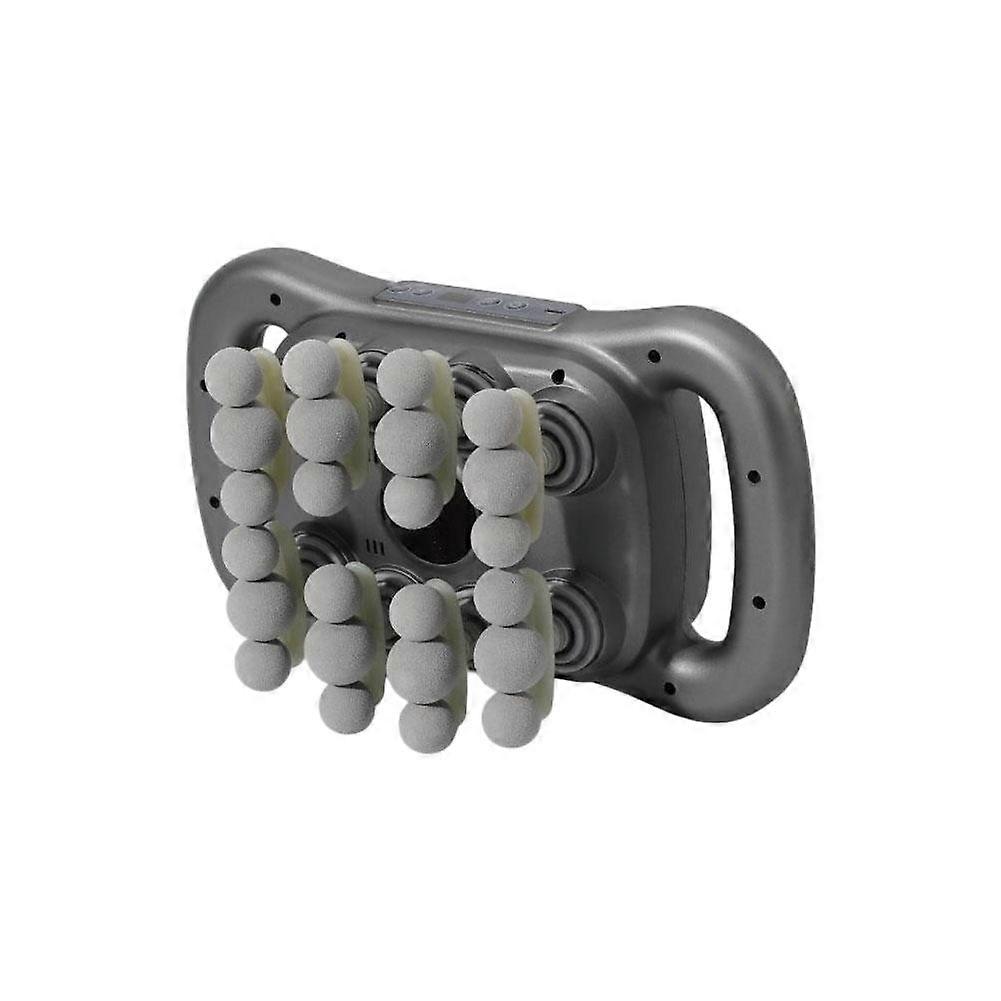 Professional Percussion Massage Gun with LCD Screen Multi-Speed Adjustment and Interchangeable Heads for Muscle Recovery