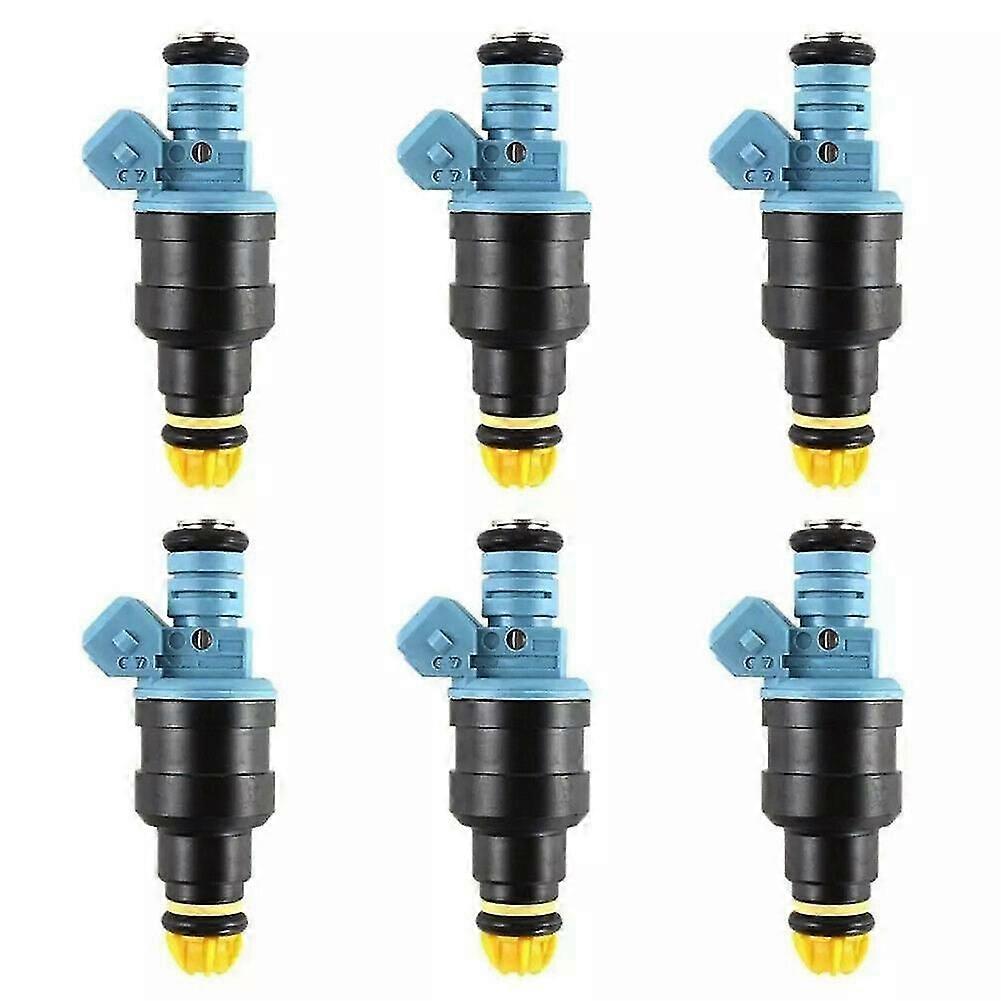 6pcs Car Fuel Injector For - 3 E30 E36 5 E34 8 E31 7 E32 E38z1 0280150715 1734776 TY