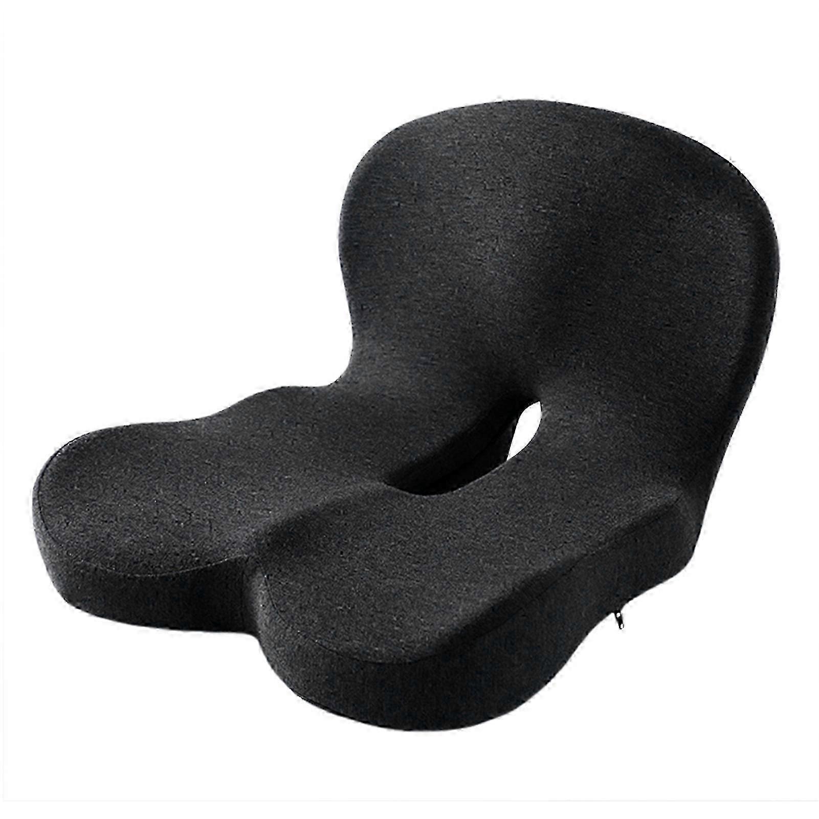 Ergonomic Memorys Foam Seats Cushion with Lumbar Back Support Cushion for Auto Seats Home 2025