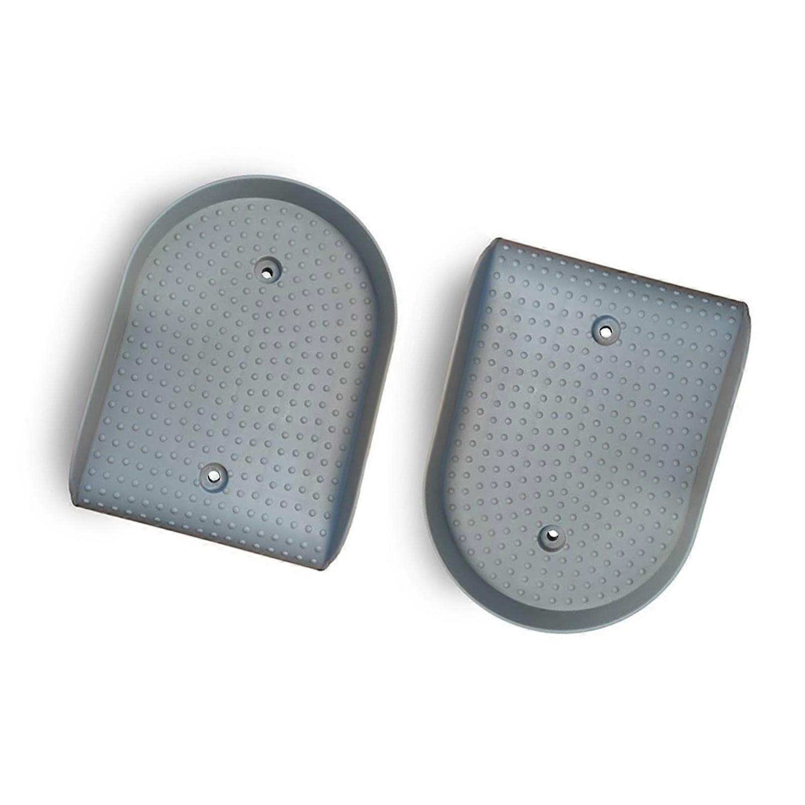 Exercise Machine Pedals Pattern Metal Frame Foot Conforming Design Workout Multicolor