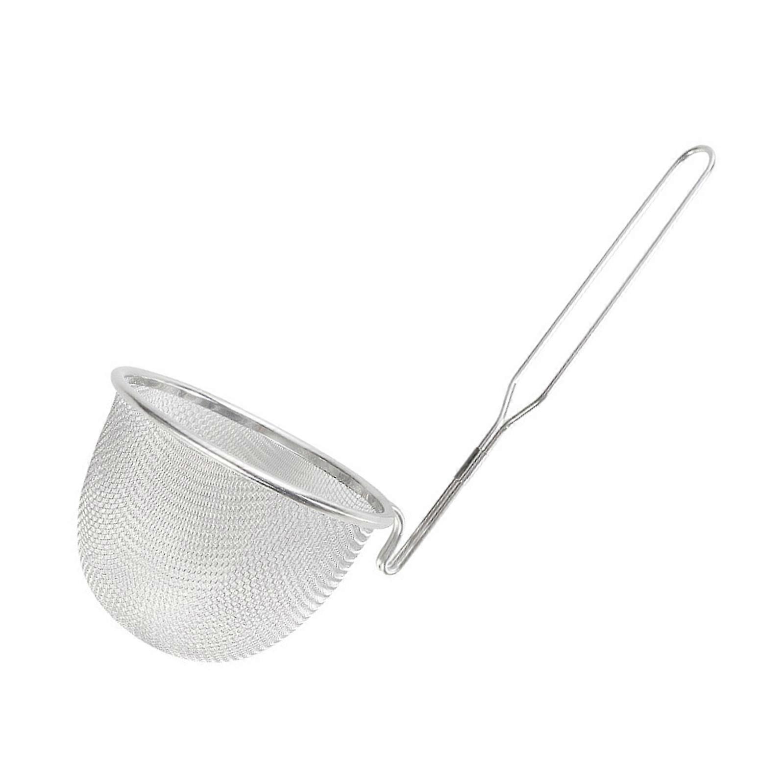 Efficient Wire Mesh Strainer Multifunctional Stainless Steel Mesh Colander for Efficient Food Preparation Multicolor