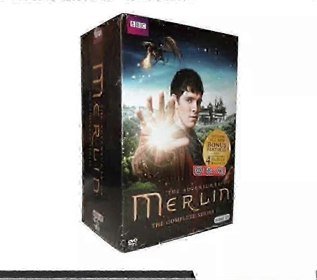 Merlin - The 1-5 Dvd Version 24-disc Box Set Nouveau