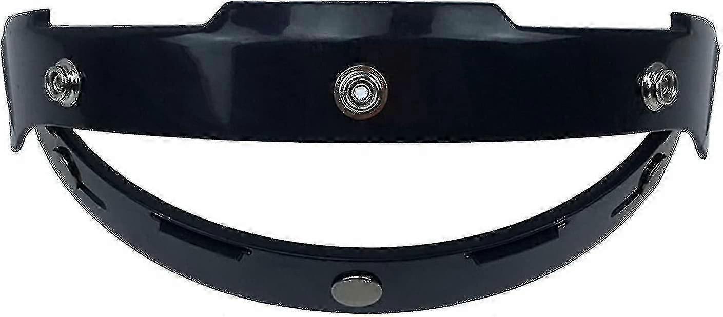 3 Snaps Bubble Protective Base Motorcycle Helmet Visor Flip Up Wind Shield Lens Holder Open Face Helmetblack