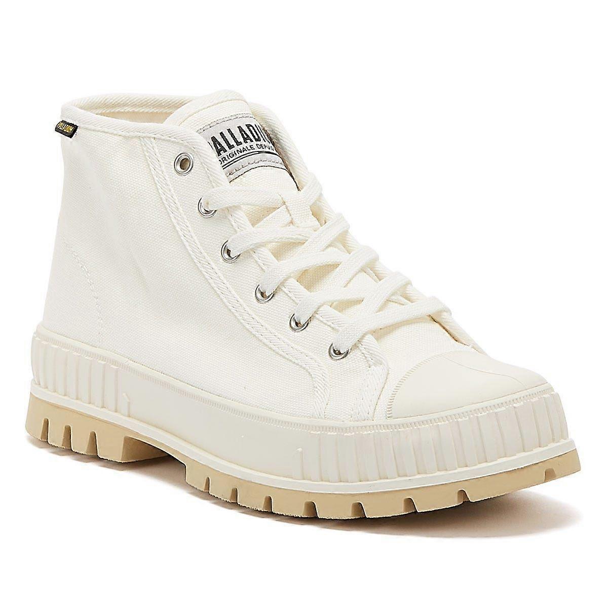 Palladium Pallashock Mid OG Womens Marshmallow Boots
