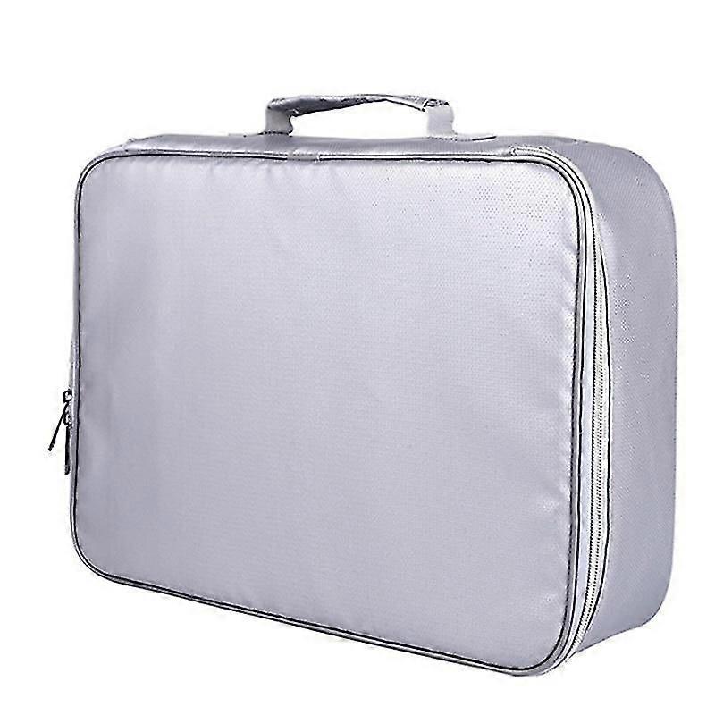 Fireproof Waterproof Document Bags, 4-layer Storage Bag Set With Code Lock