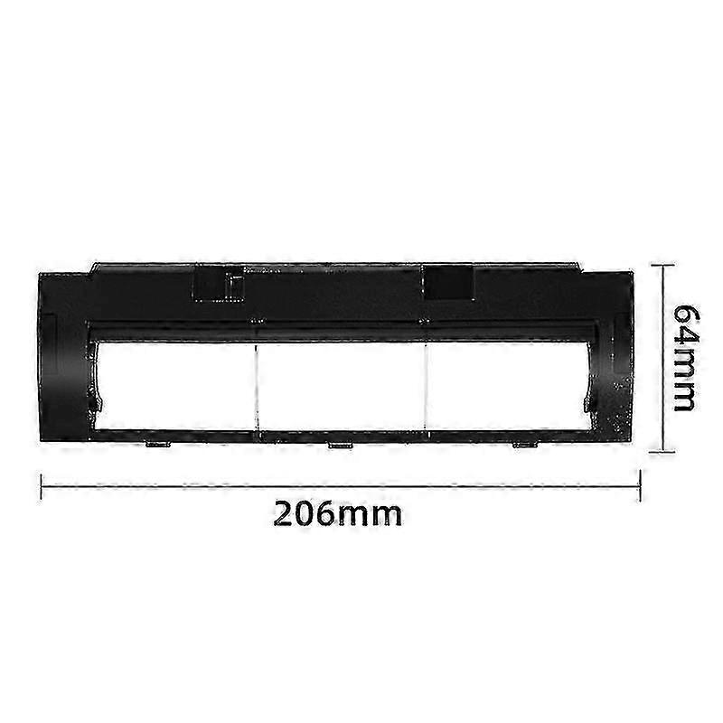 2pcs Replacement Main Brush Roller Covers for Proscenic M7 Pro & M7 Max