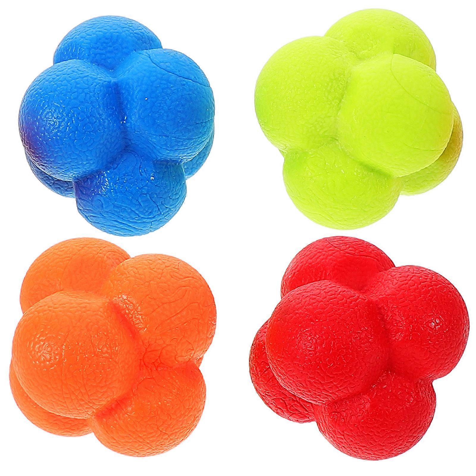 Hexagonal Reaction Hand Eye Coordination Tool For Athletes And Children 4Pcs