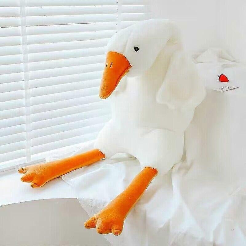 Cute Big White Goose Plush Pillow