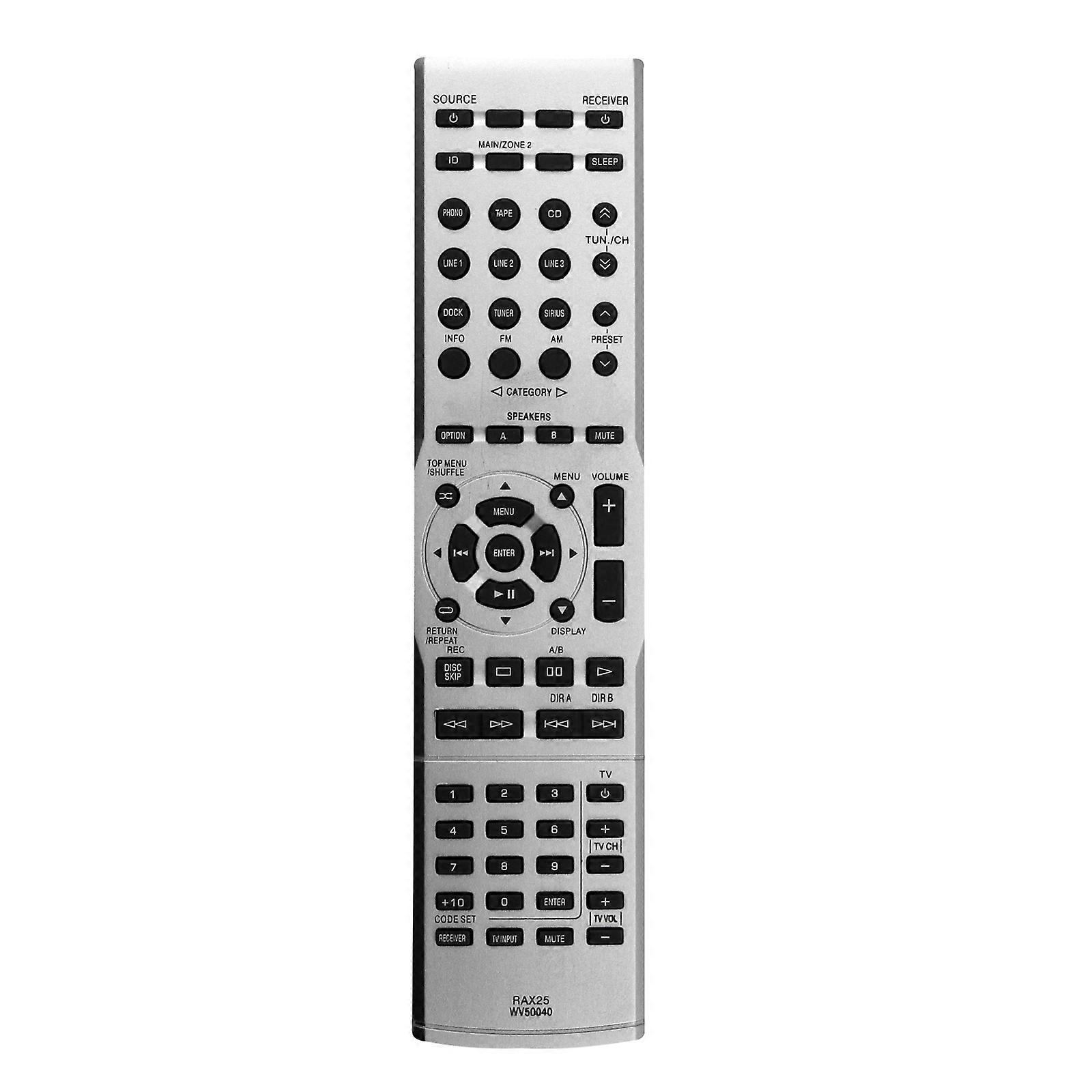 RAX25 WV50040 Replace Remote Control for Audio Receiver R-S500