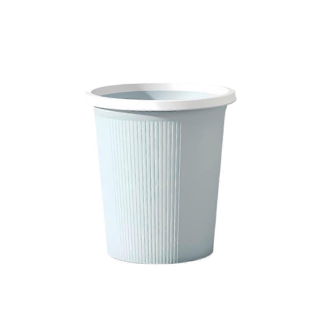 Trash Can with Pressure Ring, Compact Modern Waste Bin for Bathroom, Kitchen, Bedroom