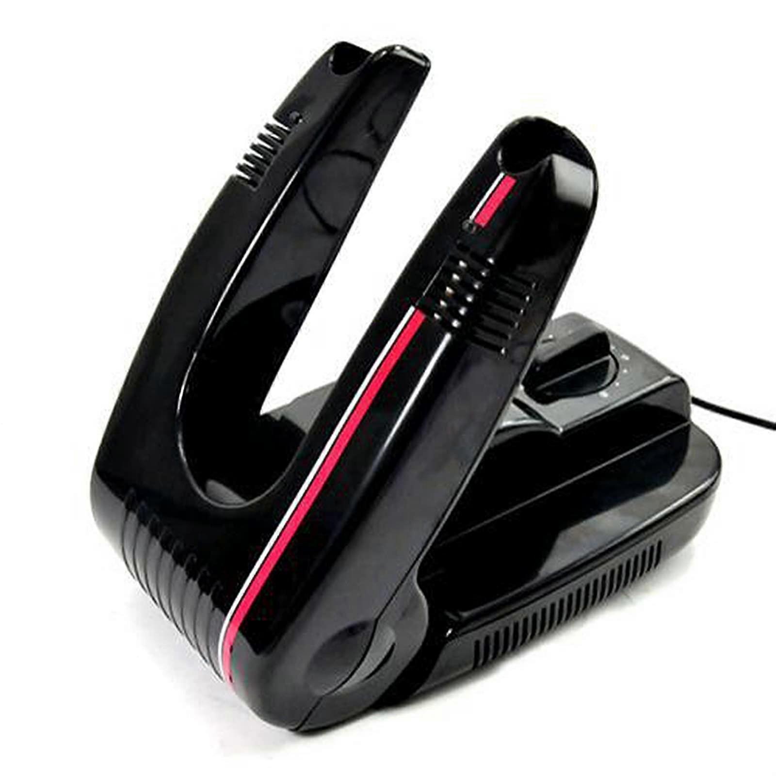 Electric Shoe and Boot Dryer with Timer for Fast Drying and Odor Removal, Foldable Design, Black