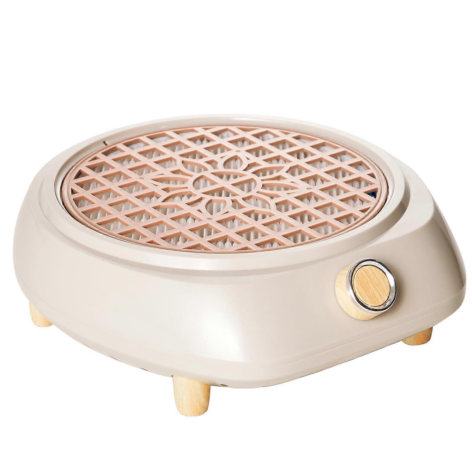 Professional Nail Dust Collector with Powerful 600Pa Suction and Low Noise Reusable Filter for Salon and Home