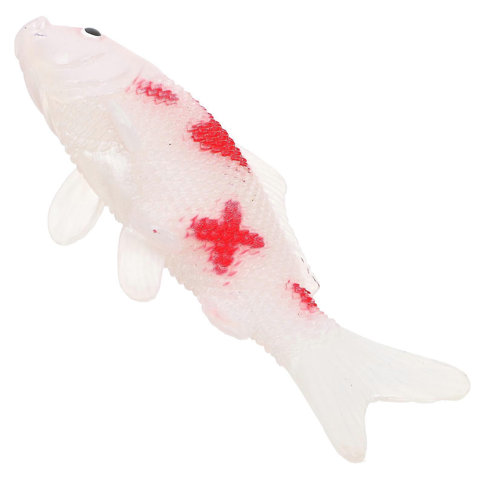 Mini Koi Fish Artificial Goldfish Model for Decoration Plastic Floating Figurines