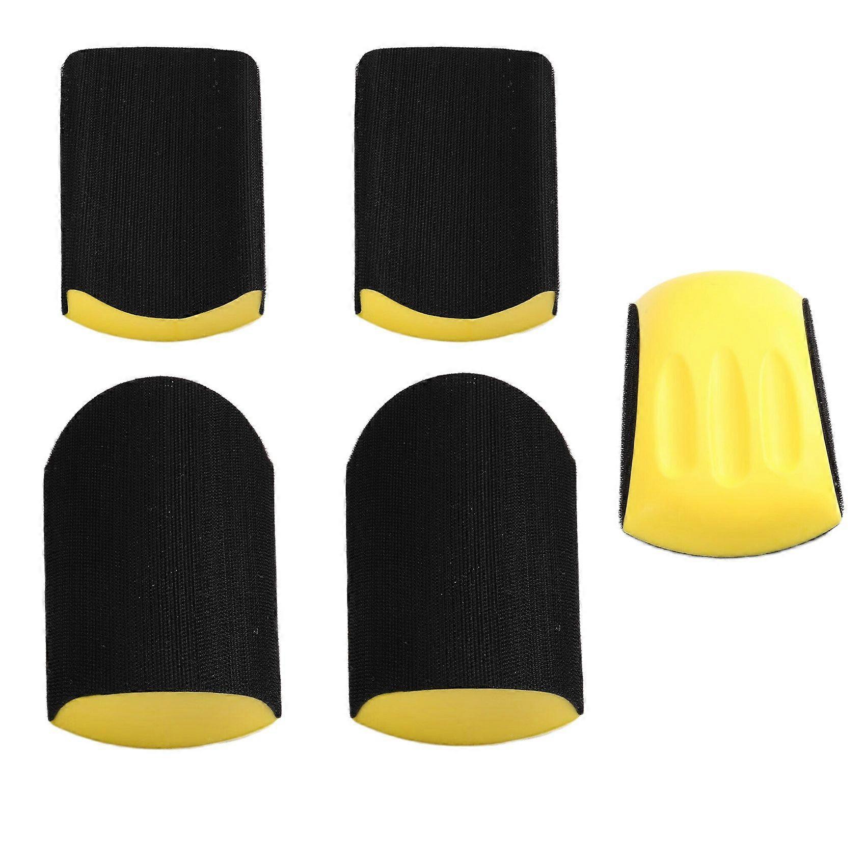 6 Inch Hand Sanding Blocks Holder 5Pcs