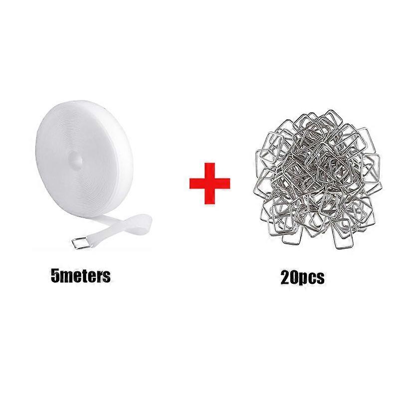 Hook and Loop Straps with Metal Buckles Adjustable Fastening Cable Straps Cut-to-Length Nylon Securing Cord Ties For Organizer