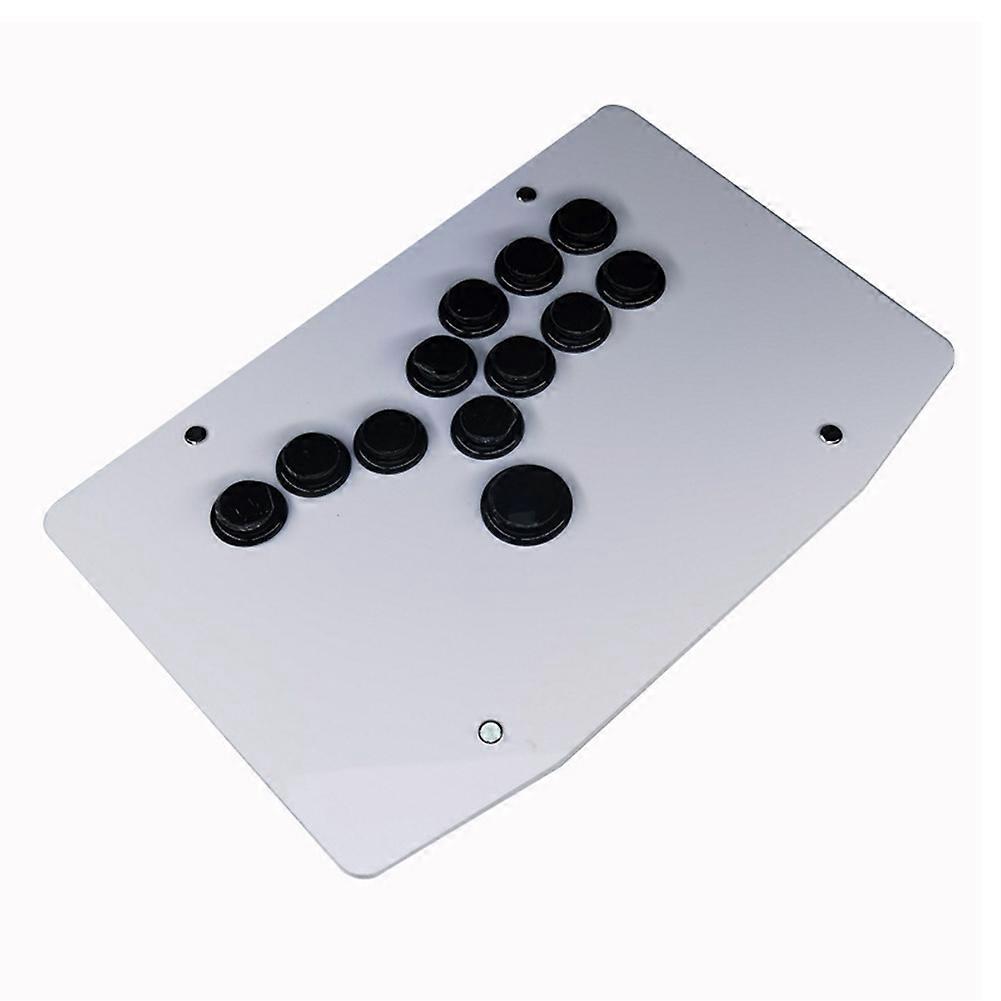 DIY Controller Full Button Arcade Fighting Stick Game Controller Hitbox Style Joystick for PS4/PS5/PC/SWITCH/Android, B