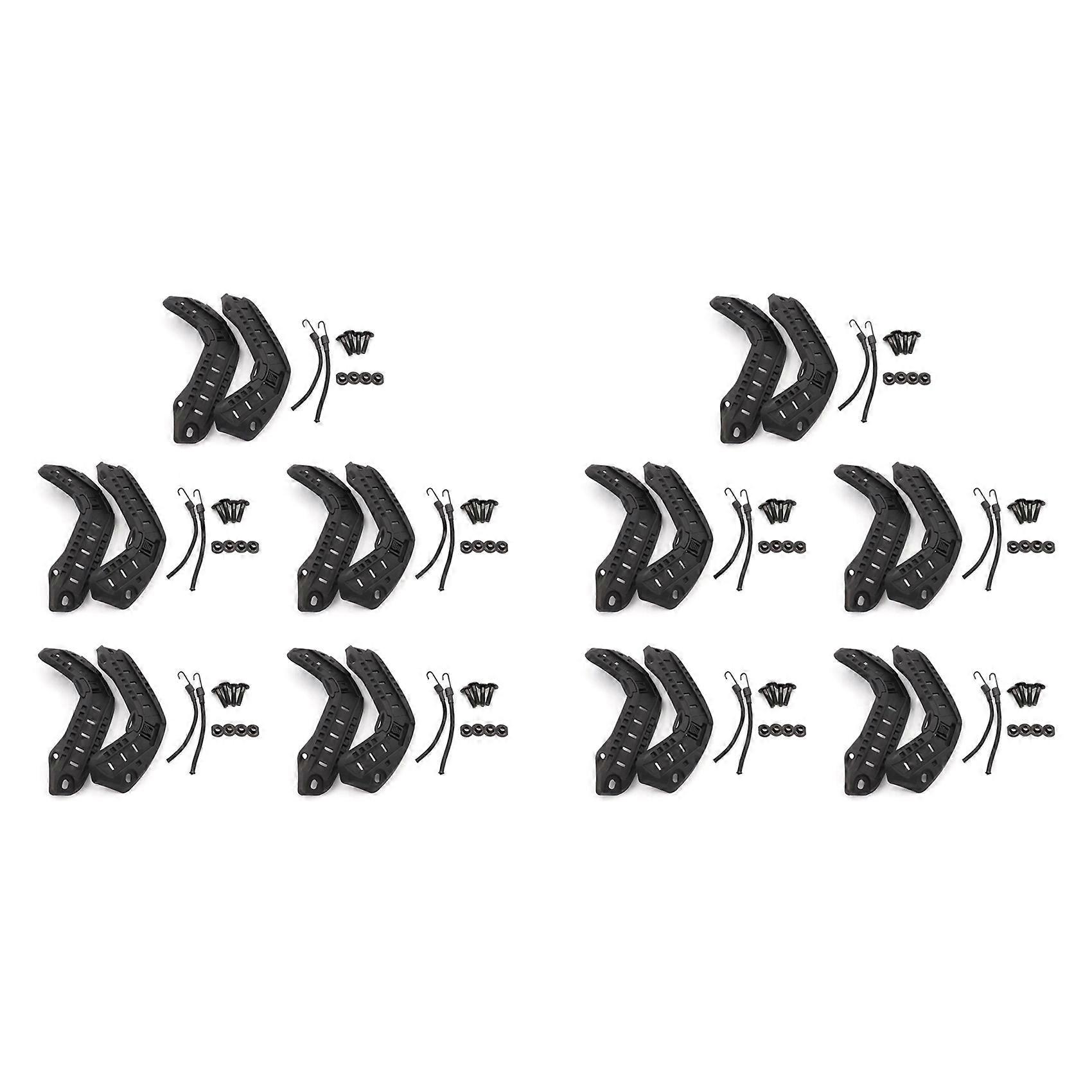 20X for FAST Helmet Rail Accessories Multifunctional DIY for CS Protective Gear Arc Portable Helmet Rail Accessories, C1
