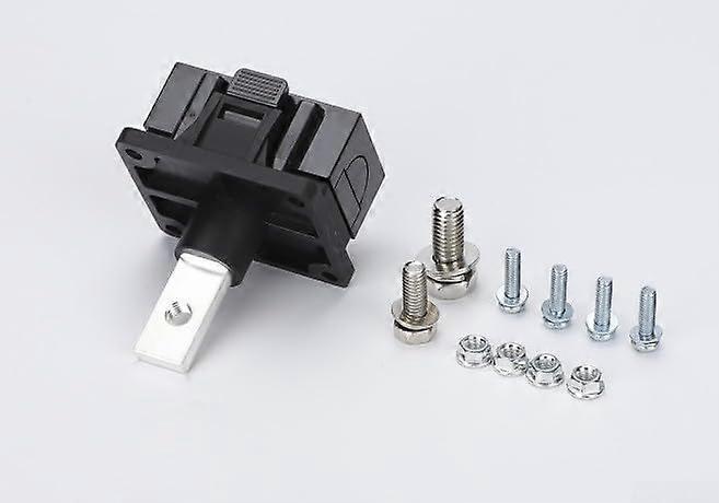 Heavy Duty Lithium Battery Terminal Block 250A Rated, IP67 Protection, Black, For  Current Applications