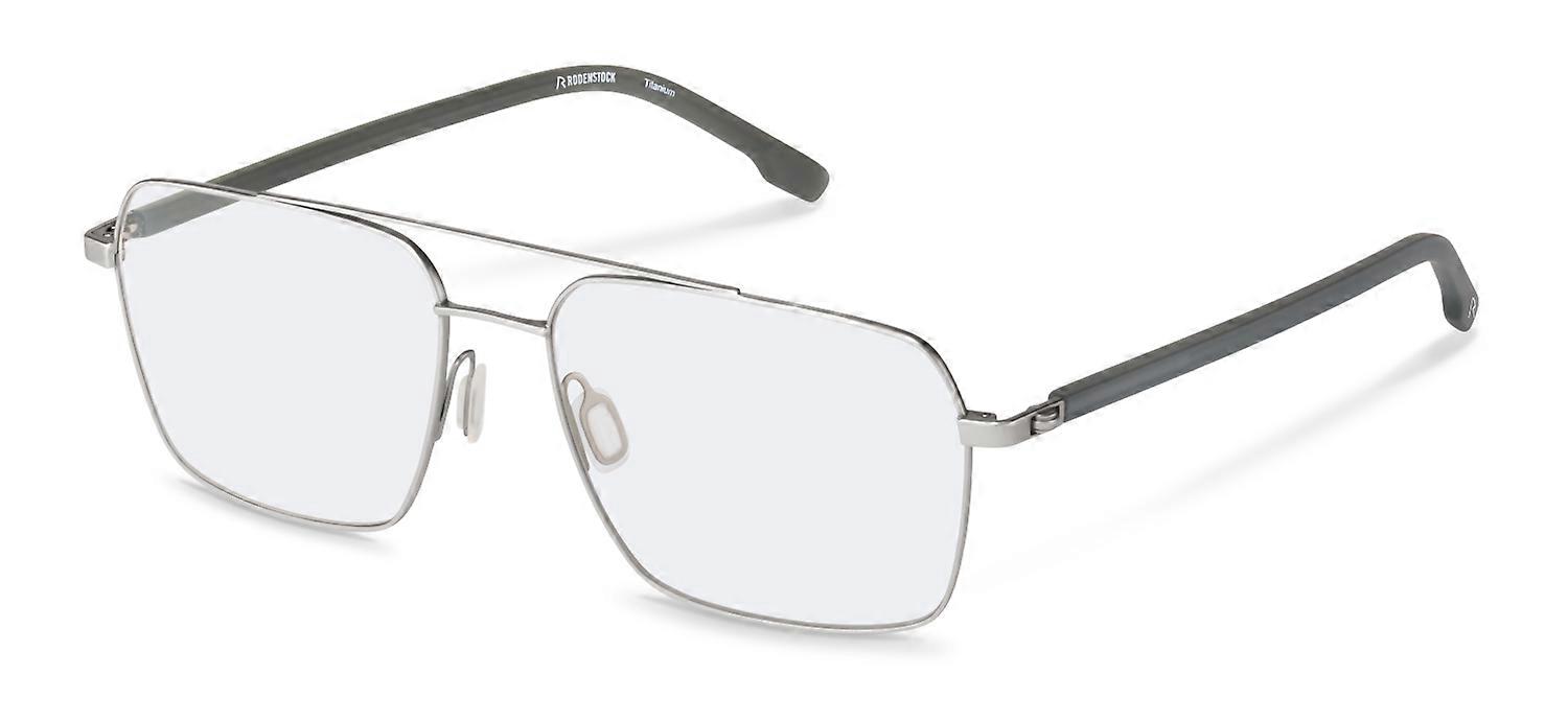 Eyewear Frames Rodenstock R7182 B000 silver, grey 57/16/145 MAN