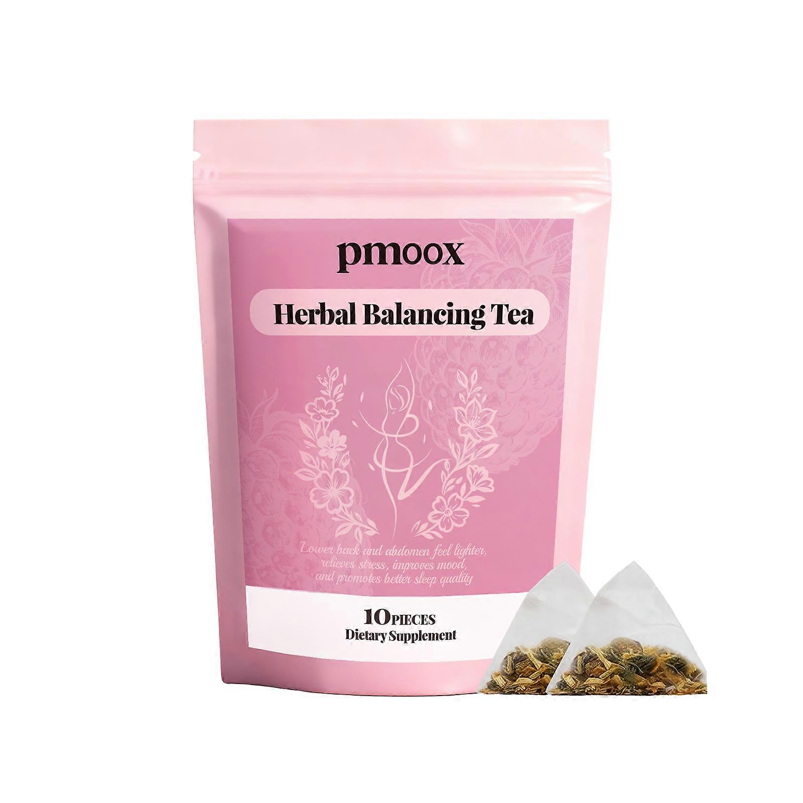 Pmoox Herbal Tea: Compound herbal tea, individually packaged