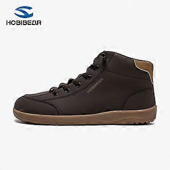 HOBIBEAR Unisex Wide Barefoot Boots for Mens Womens Hiking Outdoor Walking Shoes
