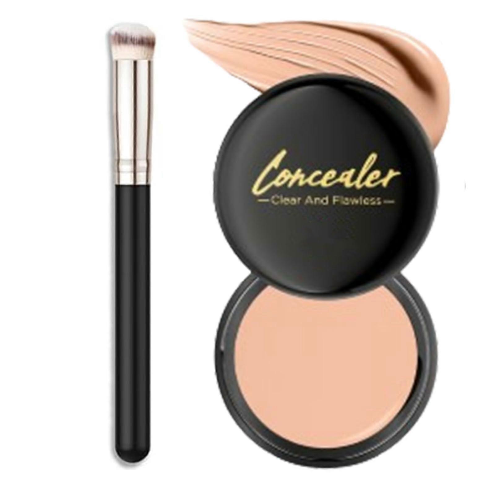 Under Eye Brightener Concealer Palette #02, Waterproof Color Correcting Dark Circle Coverage