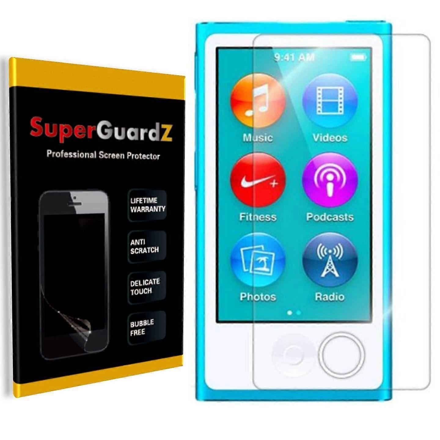 8Pack Screen Protector for iPod Nano 7th Generation Ultra Clear AntiScratch Bubble Lifetime Guarantee