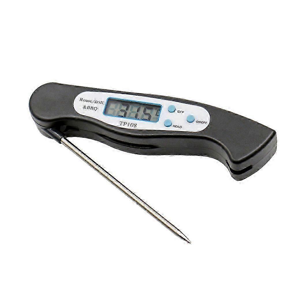 Digital Meat Thermometer Foldable Probe for Kitchen Cooking Baking