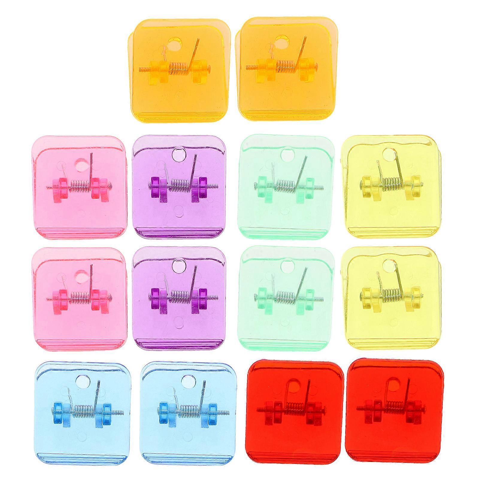 Adorable Sealing Clip Plastic Clamp for Home Use 14Pcs Multi-Function