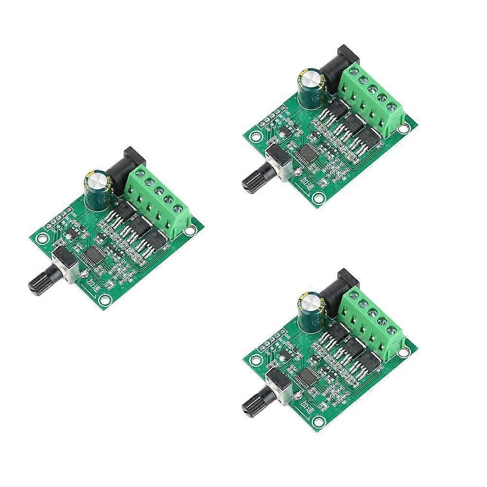Three-Phase Brushless DC Motor Driver Board 75W ESC Driver Board Speed Control Module for HDD Fan 3-Pack