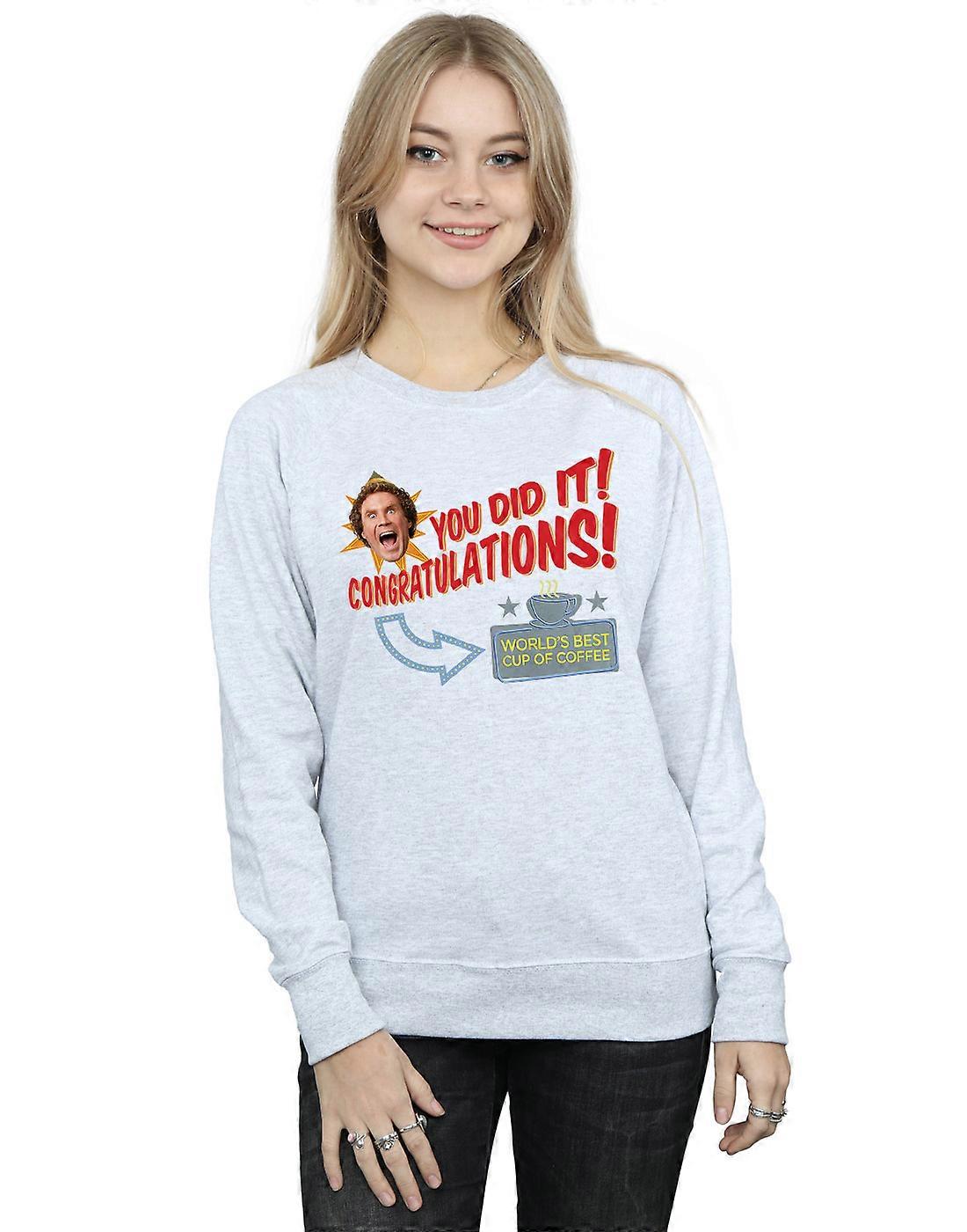 Elf Women's World's Best Coffee Sweatshirt