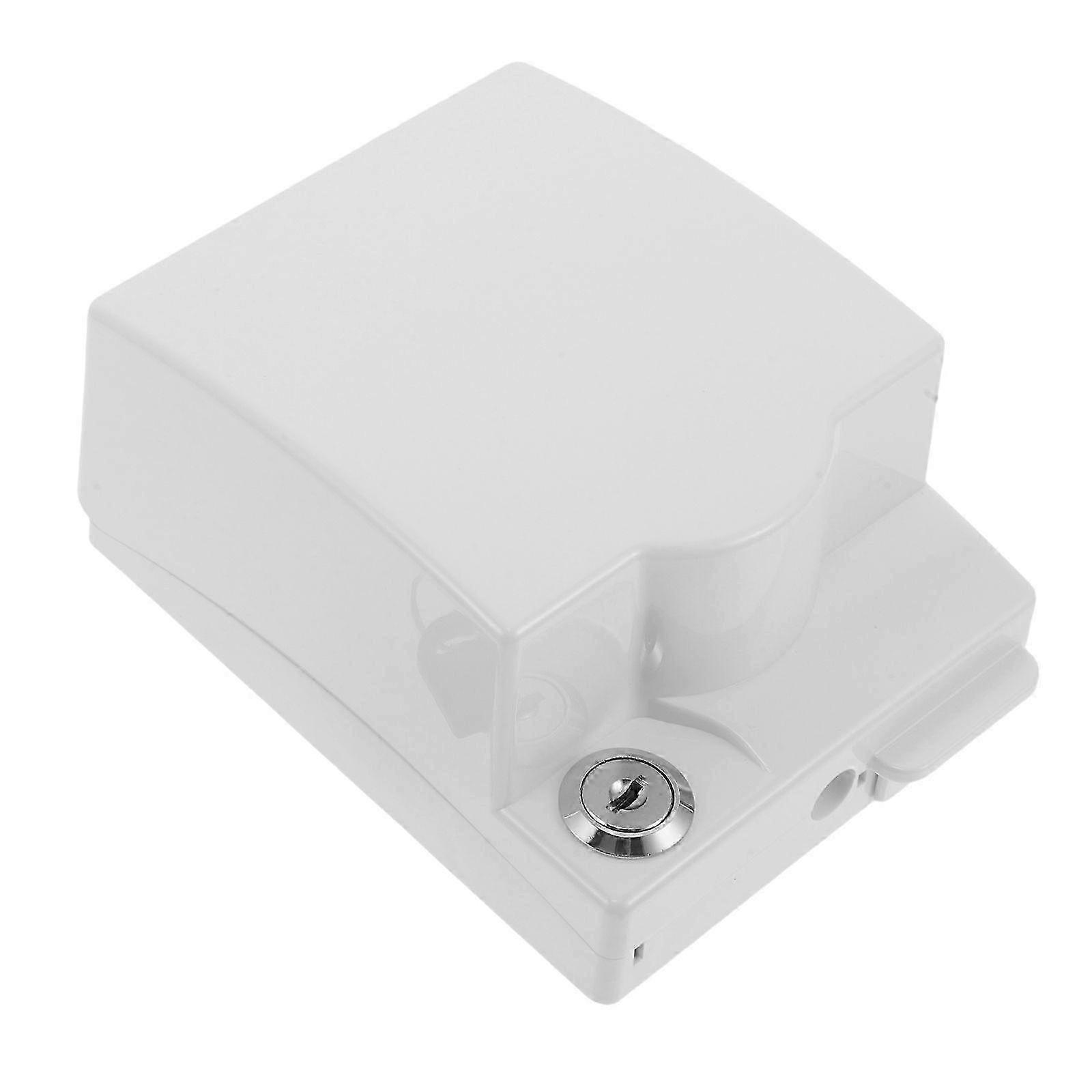 Waterproof Bathroom Outlet Cover 86 Type Plastic Electrical Sockets Protector with Lock for Bathroom