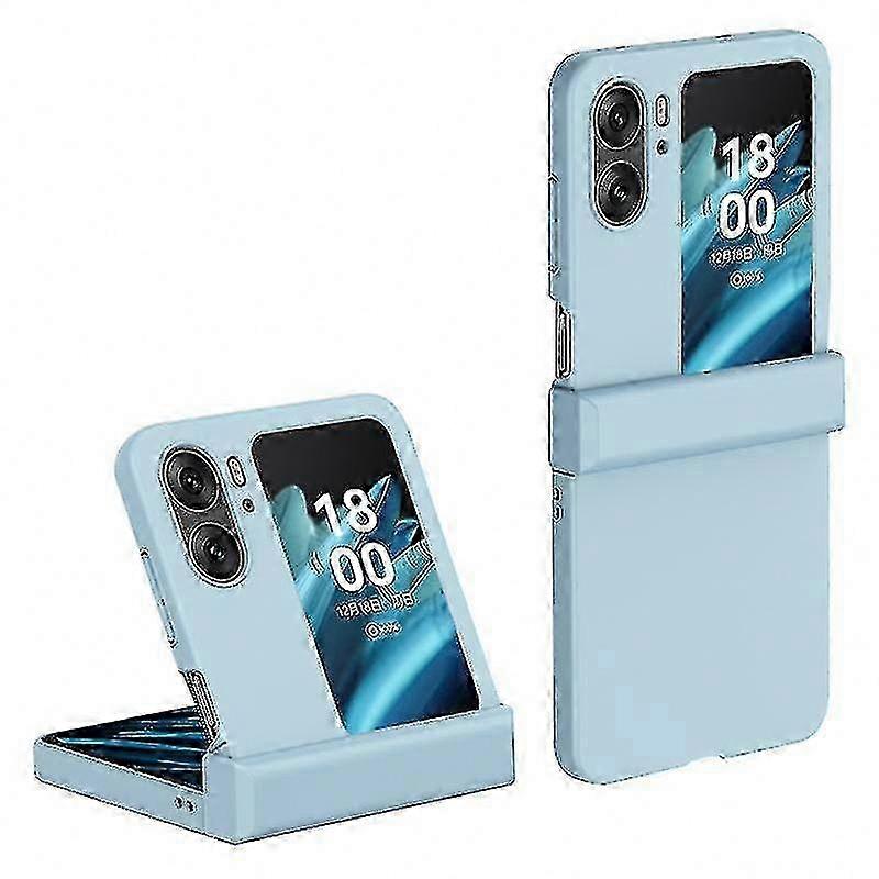 Compatible with  Find N2 Flip 5G, Durable PC Case with Hinge Guard and Smooth Texture Finish