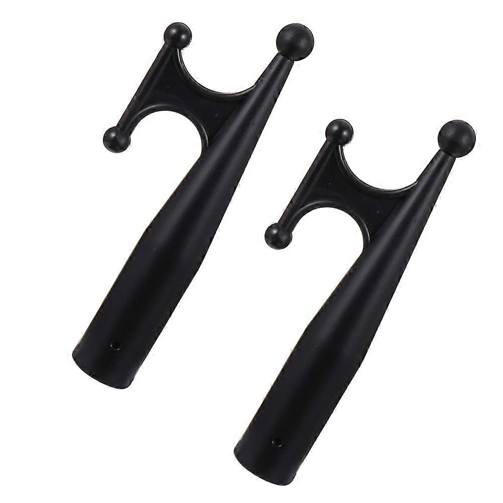 Boat Hook Attachment for Kayak Docking 10Pcs Black Nylon Hooks