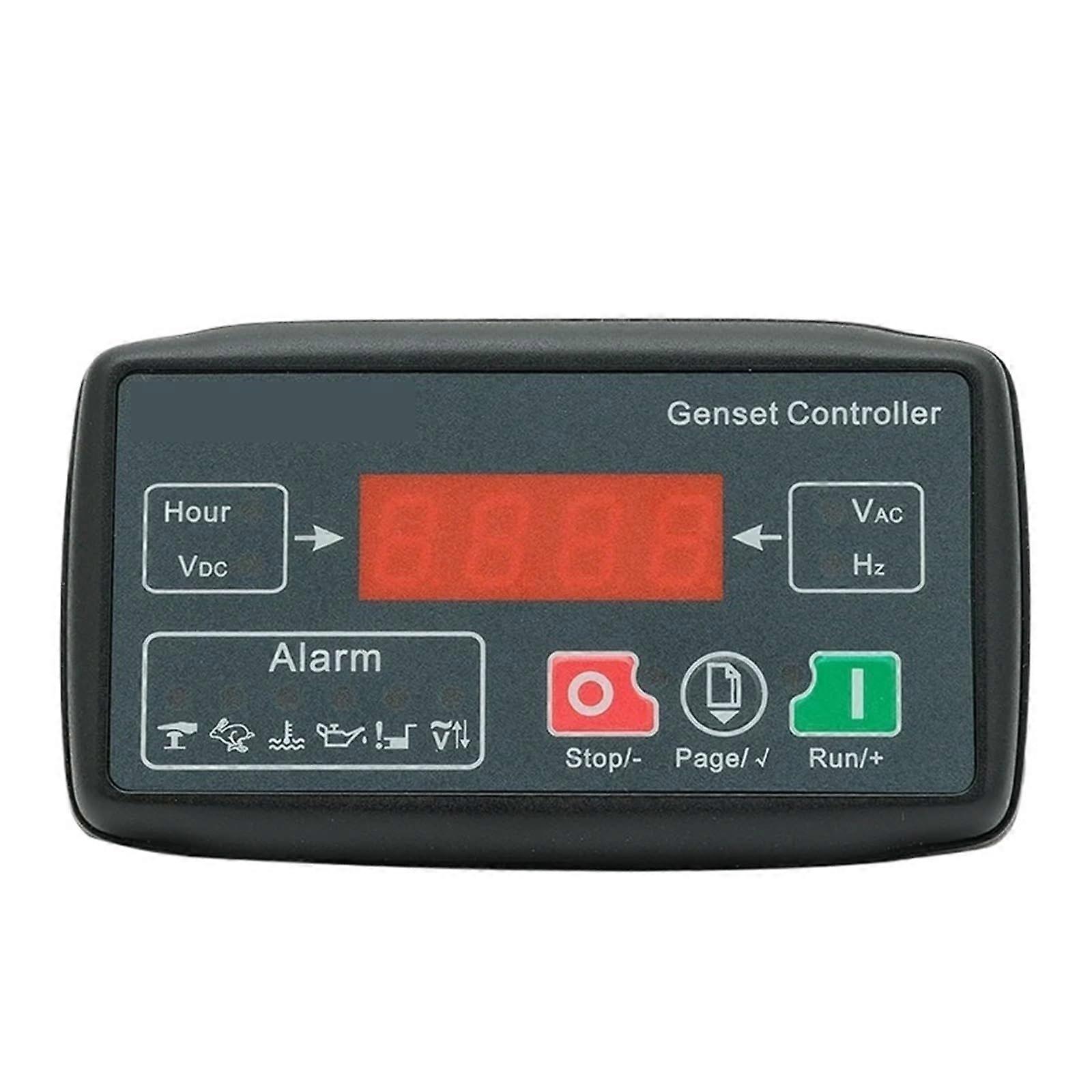 Diesel Generator Automatic Start Controller with Universal LED Display for Small Genset