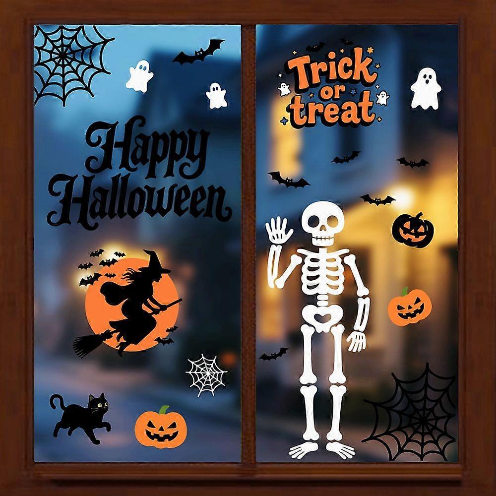 PVC Window Static Stickers for Window Decoration Rectangle 900x300mm 3pcs/set